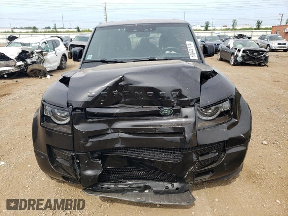 2023 Land Rover Defender X с VIN SALEXEEU8P2165523, выставлен на аукционе Copart как лот 65044174 с пробегом 16 560 миль миль и Списание • Salvage title. История ставок и продаж доступна на DreamBid. Изображение 5.