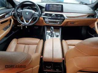 2017 BMW 5 Series 530i xDrive with VIN WBAJA7C3XHWA70310, listed as a Copart auction lot 52139025 with 56,498 mi miles and Clean Title. Bid and sale history available at carsss.com. Image 8.