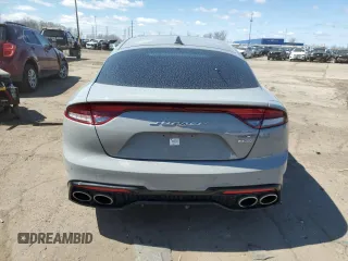 2022 Kia Stinger GT1 with VIN KNAE45LC0N6110593, listed as a Copart auction lot 52643315 with 42,181 mi miles and Clean Title. Bid and sale history available at DreamBid. Image 6.