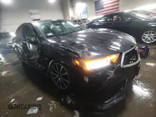 2018 Acura TLX w/Technology Pkg with VIN 19UUB2F52JA003652, listed as a Copart auction lot 45919365 with 135,676 mi miles and Salvage Title. Bid and sale history available at carsss.com. Image 13.