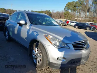 2008 Infiniti EX Journey with VIN JNKAJ09E38M303180, listed as a IAAI auction lot 41367613 with 154,665 mi miles. Bid and sale history available at carsss.com. Image 1.
