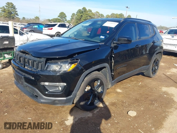 2019 Jeep Compass Altitude z VIN 3C4NJCBB1KT612989, wystawiony jako IAAI lot #41330536 z przebiegiem 145 404 mil mil oraz . Historia ofert i sprzedaży dostępna na DreamBid. Obrazek 17.