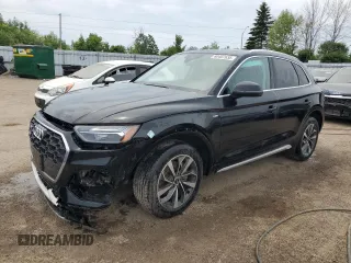 2023 Audi Q5 S line Premium Plus with VIN WA1EAAFY1P2126155, listed as a Copart auction lot 60407635 with 74,033 mi miles and Clean title. Bid and sale history available at DreamBid. Image 1.