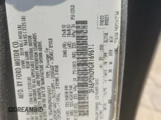 2016 Ford Fusion SE z VIN 3FA6P0HD9GR169611, wystawiony jako Copart lot #62939075 z przebiegiem 170 230 mil mil oraz Szkoda całkowita • Salvage title. Historia ofert i sprzedaży dostępna na DreamBid. Obrazek 12.