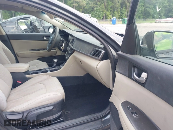 2016 Kia Optima LX with VIN 5XXGT4L36GG022483, listed as a IAAI auction lot 42533742 with 98,385 mi miles and . Bid and sale history available at DreamBid. Image 5.
