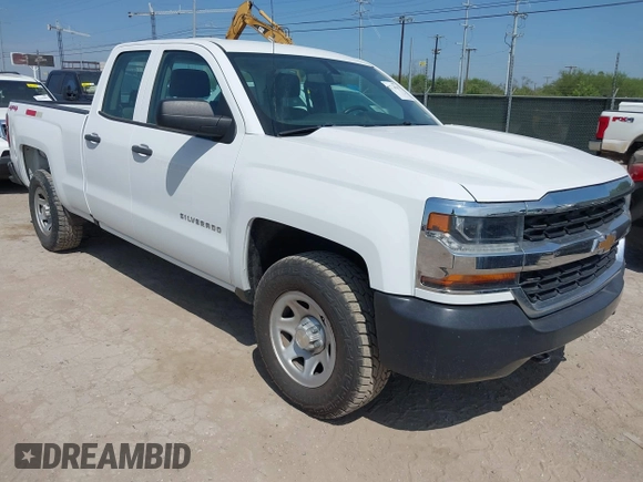 2019 Chevrolet Silverado 1500 Work Truck with VIN 2GCVKNECXK1164038, listed as a IAAI auction lot 42221545 with 48,464 mi miles and . Bid and sale history available at DreamBid. Image 1.
