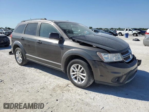 2017 Dodge Journey SXT with VIN 3C4PDCBG0HT510247, listed as a Copart auction lot 49181805 with Not Provided miles and Salvage Title. Bid and sale history available at carsss.com. Image 4.