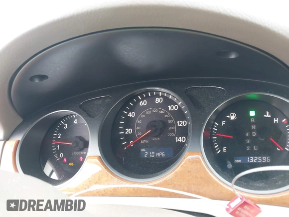 2005 Lexus ES 350 with VIN JTHBA30G955111921, listed as a IAAI auction lot 41430716 with 132,596 mi miles and . Bid and sale history available at DreamBid. Image 16.