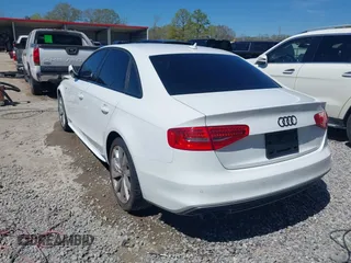 2016 Audi A4 Premium with VIN WAUAFAFLXGA012927, listed as a IAAI auction lot 41801153 with 131,660 mi miles. Bid and sale history available at carsss.com. Image 3.