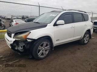 2007 Toyota RAV4 Sport with VIN JTMZK32V375007162, listed as a Copart auction lot 42521105 with 163,463 mi miles and Salvage title. Bid and sale history available at DreamBid. Image 1.