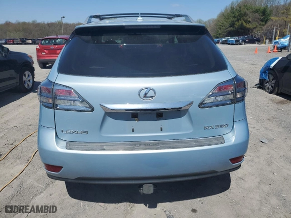 2010 Lexus RX 350 with VIN 2T2BK1BA8AC031577, listed as a Copart auction lot 52281645 with 142,733 mi miles and Salvage Title. Bid and sale history available at carsss.com. Image 6.