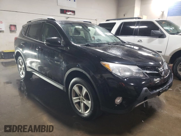 2014 Toyota RAV4 XLE with VIN 2T3RFREV8EW222027, listed as a Copart auction lot 49279185 with 128,900 mi miles and Salvage Title. Bid and sale history available at DreamBid. Image 4.