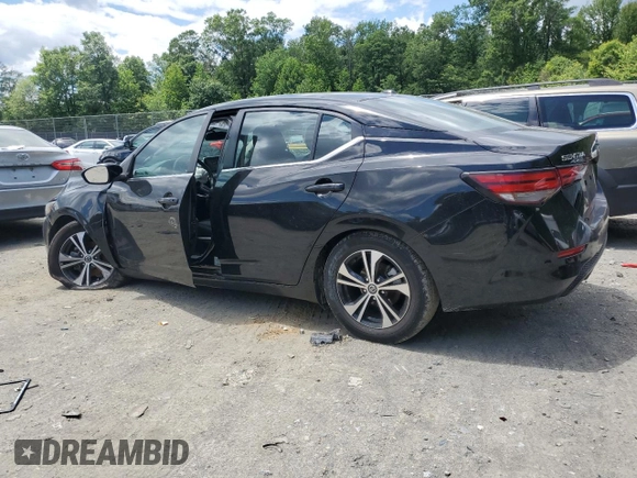 2021 Nissan Sentra SV с VIN 3N1AB8CVXMY214593, выставлен на аукционе Copart как лот 57843585 с пробегом 63 307 миль миль и Списание • Salvage title. История ставок и продаж доступна на DreamBid. Изображение 2.