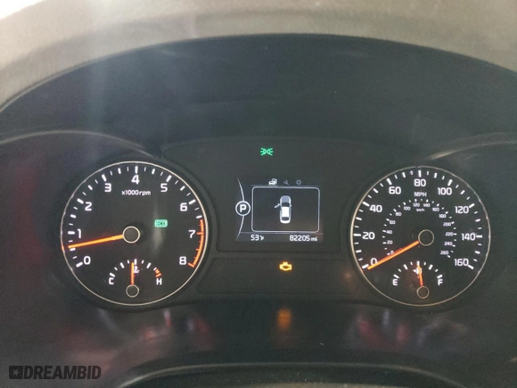 2016 Kia Optima EX with VIN 5XXGU4L35GG032192, listed as a Copart auction lot 50315045 with 82,205 mi miles and Salvage Title. Bid and sale history available at carsss.com. Image 9.