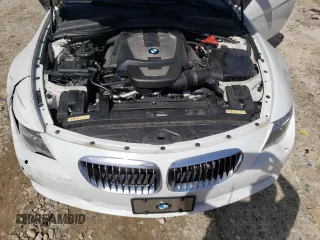 2008 BMW 6 Series 650i with VIN WBAEB53578CX60504, listed as a Copart auction lot 48142175 with 112,584 mi miles and Salvage Title. Bid and sale history available at carsss.com. Image 11.