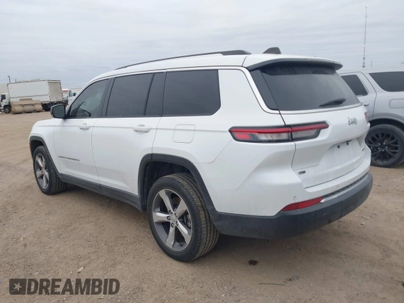 2022 Jeep Grand Cherokee Limited with VIN 1C4RJJBG6N8591674, listed as a IAAI auction lot 41274452 with 37,174 mi miles and . Bid and sale history available at DreamBid. Image 14.