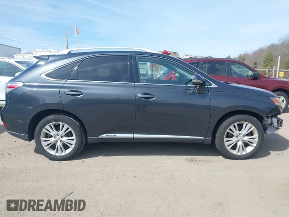 2010 Lexus RX 450h with VIN JTJBC1BA6A2027024, listed as a IAAI auction lot 41886729 with 180,825 mi miles and . Bid and sale history available at DreamBid. Image 13.