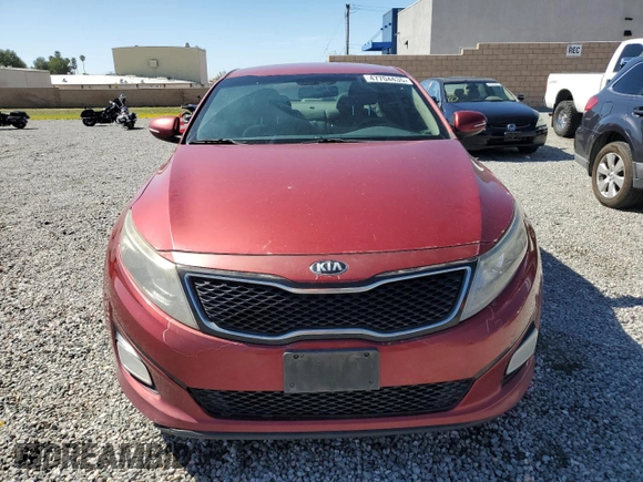 2015 Kia Optima LX with VIN 5XXGM4A70FG411489, listed as a Copart auction lot 47704435 with 175,370 mi miles and Clean Title. Bid and sale history available at carsss.com. Image 5.