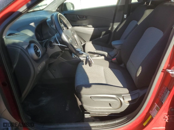 2018 Hyundai Kona SEL with VIN KM8K2CAA3JU080007, listed as a Copart auction lot 75024734 with 129,203 mi miles and Salvage Title. Bid and sale history available at carsss.com. Image 7.