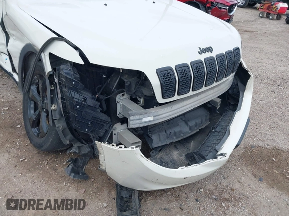 2019 Jeep Cherokee Latitude Plus with VIN 1C4PJLLBXKD405322, listed as a IAAI auction lot 41708104 with 93,295 mi miles and . Bid and sale history available at DreamBid. Image 17.