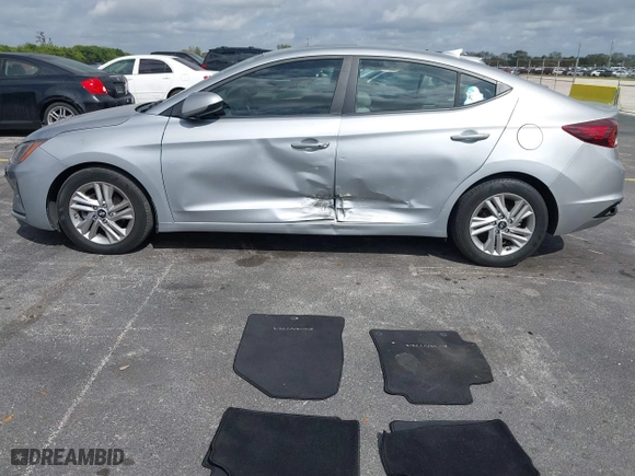 2020 Hyundai Elantra Value Edition with VIN 5NPD84LF4LH605227, listed as a IAAI auction lot 41536543 with 54,519 mi miles. Bid and sale history available at carsss.com. Image 6.