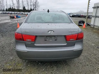 2009 Hyundai Sonata Limited with VIN 5NPEU46C69H484128, listed as a Copart auction lot 49713375 with 104,718 mi miles and Salvage Title. Bid and sale history available at carsss.com. Image 6.