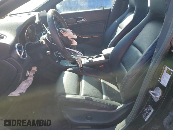 2017 Mercedes-Benz CLA 250 with VIN WDDSJ4GB0HN436503, listed as a Copart auction lot 46298725 with 61,836 mi miles and Salvage Title. Bid and sale history available at DreamBid. Image 7.