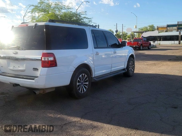2016 Ford Expedition Max XLT with VIN 1FMJK1JT5GEF27974, listed as a Copart auction lot 60102105 with 132,445 mi miles and Clean title. Bid and sale history available at DreamBid. Image 4.