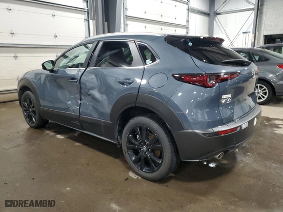 2023 Mazda CX-30 2.5 S Carbon Edition with VIN 3MVDMBCM7PM552293, listed as a Copart auction lot 87080364 with 11,787 mi miles and Salvage Title. Bid and sale history available at carsss.com. Image 2.