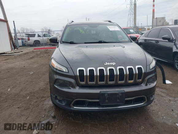2014 Jeep Cherokee Limited with VIN 1C4PJMDS3EW137985, listed as a IAAI auction lot 41543651 with 131,312 mi miles. Bid and sale history available at carsss.com. Image 12.