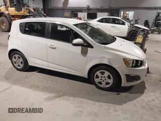 2015 Chevrolet Sonic LS with VIN 1G1JA6SG4F4185789, listed as a IAAI auction lot 41442607 with 118,930 mi miles and . Bid and sale history available at DreamBid. Image 1.