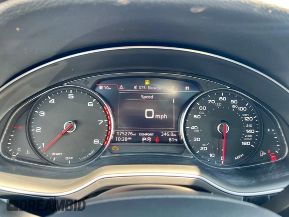 2017 Audi Q7 Premium with VIN WA1AAAF76HD02780, listed as a Copart auction lot 60900805 with 175,276 mi miles and Clean title. Bid and sale history available at DreamBid. Image 8.