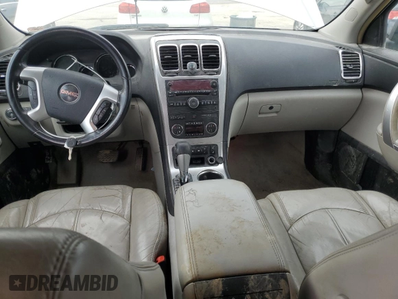 2008 GMC Acadia SLT1 z VIN 1GKEV23788J250334, wystawiony jako Copart lot #54162695 z przebiegiem 216 833 mil mil oraz Szkoda całkowita • Salvage title. Historia ofert i sprzedaży dostępna na DreamBid. Obrazek 8.