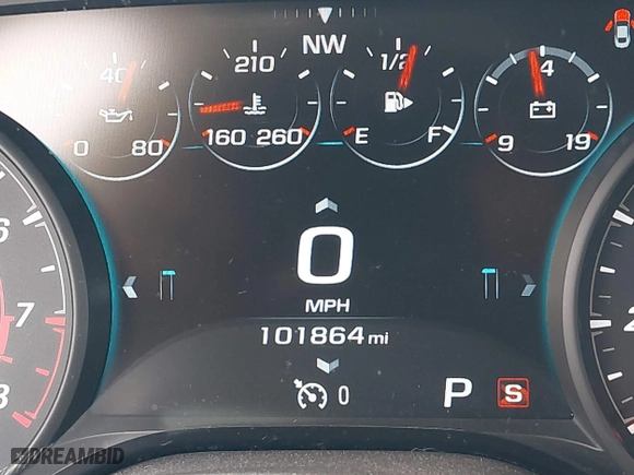2016 Chevrolet Camaro 2LT with VIN 1G1FD1RS0G0139038, listed as a IAAI auction lot 41888250 with 101,864 mi miles. Bid and sale history available at carsss.com. Image 7.