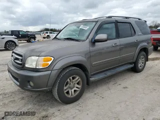 2004 Toyota Sequoia Limited with VIN 5TDZT38A34S227196, listed as a Copart auction lot 43868865 with 174,881 mi miles and Clean Title. Bid and sale history available at carsss.com. Image 1.