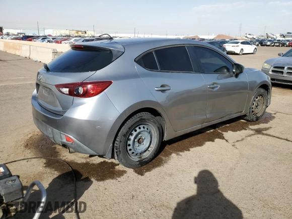 2015 Mazda 3 i Sport with VIN 3MZBM1K72FM197155, listed as a Copart auction lot 82616334 with 117,896 mi miles and Salvage Title. Bid and sale history available at DreamBid. Image 4.