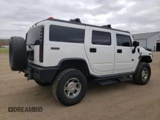 2003 Hummer H2 with VIN 5GRGN23U33H117201, listed as a Copart auction lot 78998864 with 279,930 mi miles and Salvage Title. Bid and sale history available at carsss.com. Image 3.