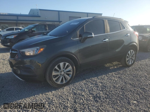 2017 Buick Encore Preferred with VIN KL4CJASB8HB092953, listed as a Copart auction lot 52859785 with 101,119 mi miles and Salvage title. Bid and sale history available at DreamBid. Image 1.