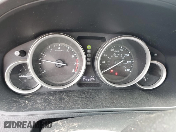 2013 Mazda CX-9 Grand Touring with VIN JM3TB3DV8D0412257, listed as a Copart auction lot 62766335 with 117,345 mi miles and Salvage title. Bid and sale history available at DreamBid. Image 9.