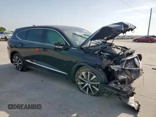 2025 Acura MDX Technology с VIN 5J8YE1H40SL010077, выставлен на аукционе Copart как лот 52978385 с пробегом 4 836 миль миль и Списание • Salvage title. История ставок и продаж доступна на DreamBid. Изображение 4.