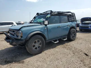 2021 Ford Bronco with VIN 1FMDE5BH2MLA83983, listed as a Copart auction lot 54361535 with 68,909 mi miles and Salvage Title. Bid and sale history available at DreamBid. Image 1.