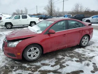 2013 Chevrolet Cruze 1LT with VIN 1G1PC5SB6D7314663, listed as a Copart auction lot 47181535 with 158,313 mi miles and Salvage Title. Bid and sale history available at carsss.com. Image 1.