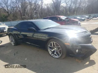 2011 Chevrolet Camaro 2SS with VIN 2G1FT1EW0B9201693, listed as a Copart auction lot 46985565 with 54,168 mi miles and Salvage Title. Bid and sale history available at DreamBid. Image 4.