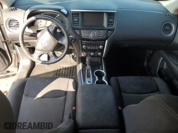 2017 Nissan Pathfinder Platinum with VIN 5N1DR2MM4HC606956, listed as a Copart auction lot 62236605 with 124,820 mi miles and Clean title. Bid and sale history available at DreamBid. Image 8.