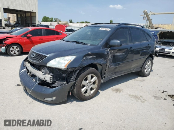 2007 Lexus RX 350 with VIN 2T2HK31U77C024338, listed as a Copart auction lot 59391825 with 196,238 mi miles and Salvage title. Bid and sale history available at DreamBid. Image 1.
