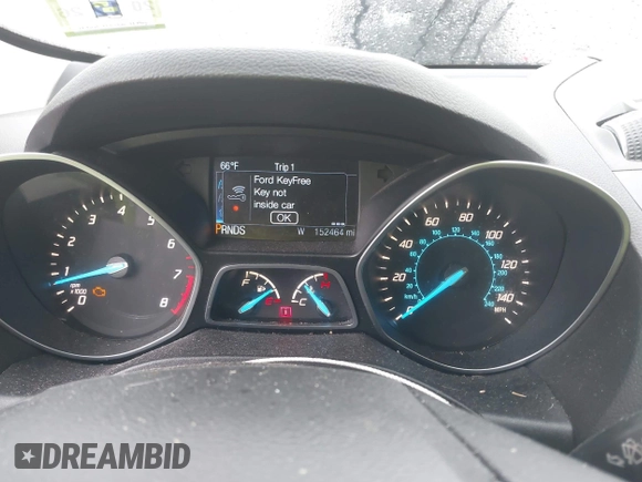 2014 Ford Escape Titanium with VIN 1FMCU9J90EUC24898, listed as a IAAI auction lot 42166523 with 152,464 mi miles and . Bid and sale history available at DreamBid. Image 7.