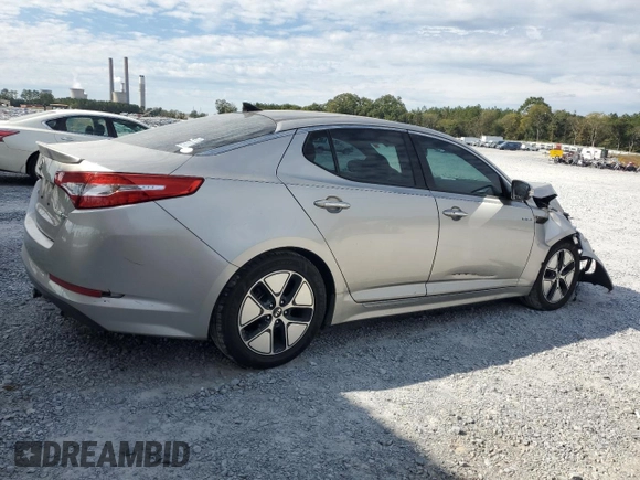2013 Kia Optima Hybrid EX with VIN KNAGM4AD7D5047835, listed as a Copart auction lot 76067244 with 201,878 mi miles and Salvage Title. Bid and sale history available at carsss.com. Image 3.