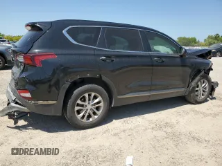 2019 Hyundai Santa Fe SE with VIN 5NMS23AD7KH008783, listed as a Copart auction lot 52349385 with 61,200 mi miles and Salvage Title. Bid and sale history available at carsss.com. Image 3.