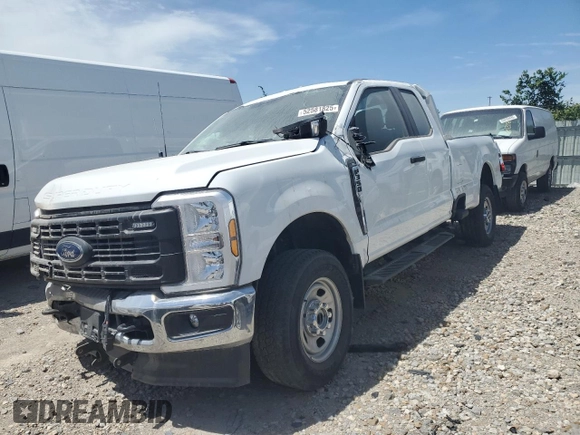 2024 Ford F-350 with VIN 1FT8X3BA0REF08670, listed as a Copart auction lot 52581825 with 12,776 mi miles and Salvage title. Bid and sale history available at DreamBid. Image 1.