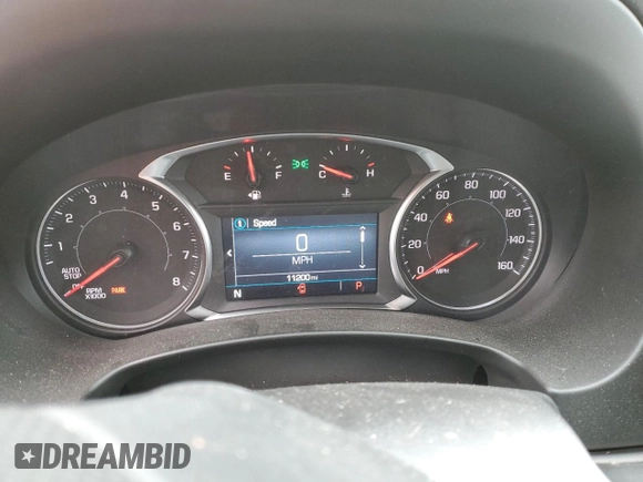 2024 GMC Terrain SLE with VIN 3GKALMEGXRL278935, listed as a Copart auction lot 52300805 with 11,200 mi miles and Salvage title. Bid and sale history available at DreamBid. Image 9.